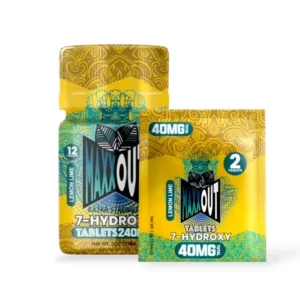Maxxout 7-Hydroxy Extra Strength Tablets Lemon Lime 20mg Per Tablet