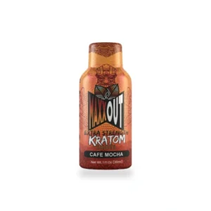 Maxxout Cafe Mocha Extra Strength Kratom Shot 1oz