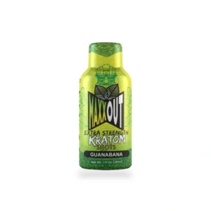 Maxxout Guanabana Extra Strength Kratom Shot 1oz