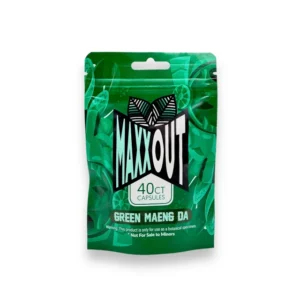 Maxxout Kratom Capsules Green Maeng Da